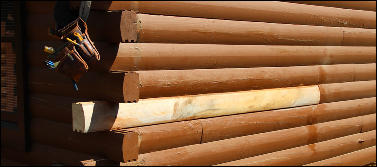 Log Home Damage Repair  Longwood,  North Carolina